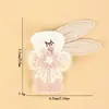 Broche de Hongo de Tela Coreana Accesorios Colgante de Conejo Lindo Tocado Decorativo Horquilla Accesorios DIY Accesorios Yiwu