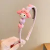 Diadema Infantil para Niña Dibujos Animados Kulomi Cabello Despeinado Adorno para el Cabello Parte Superior del Cráneo Alto Niña Bucle en la Cabeza con Diente Diadema Antideslizante