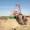 Barcaza de Succión y Dragado de 10 pulgadas para Dragado de Ríos, Tratamiento de Solidificación de Lodos a Gran, Mediana y Pequeña Escala, Equipo de Bombeo de Arena, Barcaza de Dragado
