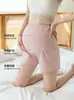 Ropa de maternidad para verano, leggings de maternidad finos, ajustables, adecuados para usar como prenda exterior, de cintura alta, anti-exposición, shorts de maternidad talla grande para el embarazo