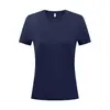 Camiseta Deportiva de Verano Unisex de Secado Rápido con Protección Solar, Cuello Redondo, Manga Corta, Antibacteriana, Sensación Fresca, Ligera, para Correr y Ciclismo