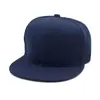 Gorra de Hip-Hop de Ala Plana con Logo Bordado, Gorra de Street Dance, Color Sólido, Gorra de Ala Plana de Algodón Puro, Venta al por Mayor y al por Menor, Gorra Ralph Lauren