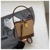 Explosiones de Verano Bolso de Paja Bolso de Mujer Nuevo 2023 Moda Bolso Cruzado Popular Tejido Bolso de Hombro de Mano Tipo Cubo