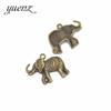 YuenZ joyería de aleación colgante de elefante diy joyería de estilo vintage accesorios hechos a mano D9159