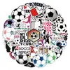 50 Pegatinas Deportivas de Fútbol Sin Repetir, Maletas, Fundas para Teléfonos Móviles, Pegatinas Creativas de Graffiti, Pegatinas al Por Mayor