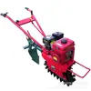 Pequeño motocultivador agrícola doméstico diésel de dos ruedas motrices, de conexión directa, andante, multifuncional, rotocultivador
