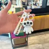 Llavero Popular Transfronterizo de Monstruo Brote Dibujo Animado Monstruo Diente Colgante Divertido Colgante para Mochila Escolar de Estudiante Llavero