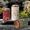 Nuevas Latas Redondas de Papel para Té, Cajas de Empaque para Té, Té de Jazmín, Té Verde, Té Maojian, Latas de Almacenamiento para Té Oolong en Stock