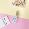 Chaveiro de Urso Coração Girly Japonês e Coreano Celeb da Internet Coelho Desenho Animado Fofo Pingente de Bolsa Pingente de Conjunto de Fones de Ouvido Simples