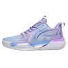 Zapatos de Baloncesto Guochao Súper Ligeros de Malla Transpirable Luminosos de Moda para Hombres y Mujeres Versátiles Amortiguación Resistentes al Desgaste Antideslizantes Zapatos Deportivos Casuales
