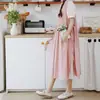 Vestido Transfronterizo Europeo, Americano, Japonés y Coreano de Cuello Redondo, Dos Piezas Delantero y Trasero con Tirantes, Aberturas Izquierda y Derecha, Talla Grande, Talla Extra, Ajustable