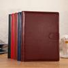 Funda para Cuaderno de Hojas Sueltas A5 con Logo Personalizado, Cuaderno con Hebilla de Cuero Suave, Cuaderno de Regalo para Oficina de Negocios, Caja de Regalo