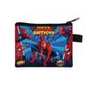 Monedero transfronterizo de Spider-Man Nuevo Poliéster Dibujos Animados Animación Portátil Bolsa para Tarjetas Moda Bolsa de Almacenamiento Fabricantes