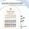 Novos Acessórios Metálicos DIY para Nail Art Laço Dourado Estilo Japonês e Coreano