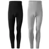 Pantalones Térmicos de Algodón de Tiro Ultra Alto, Talla Grande, Capa Base Fina para Hombre, Pantalones Interiores Cálidos que Protegen la Cintura, Pantalones con Forro Profundo en la Entrepierna N