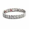 Longrui Nuevo Brazalete Magnético de Tierras Raras para Hombre Europeo y Americano Brazalete Magnético en Forma de Abanico Fabricante Mayorista de Brazaletes Magnéticos para Pareja