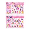 Pegatina de Transferencia Pony Polly Original Autorizada Shanle Decoración Linda de Dibujos Animados Lavable Extraíble Pegatina para Niños Niñas