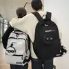 Mochila Escolar Feminina Ins Grande Capacidade Bolsa Casual Aluno do Ensino Médio Aluno Universitário Mochila Versátil 2023 Nova Bolsa para Aulas de Reforço