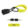 Cerradura para Volante de Coche, Cerradura Antirrobo, Cerradura de Hebilla de Seguridad, Cerradura de Cable de Acero, Cerradura para Volante de Coche, Cerradura con Cable Retráctil