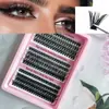 Pestañas postizas transfronterizas más vendidas de Amazon en Europa y América: gruesas, rizadas, efecto de ojos grandes, DIY para looks asiáticos y de raza mixta