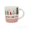 Taza de Cerámica Creativa de Dibujos Animados Personalizada Taza de Orejas Grandes Estilo Ins Taza para Beber Linda para Pareja Regalo de Navidad
