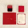 Empaque para collar de trébol de cuatro hojas, pulsera, aretes, anillo, caja de regalo para joyería, bolsa de regalo, caja de joyería Kirin Shangmei