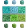 Bestseller transfronterizo serie de 6 compartimentos con cuentas pequeñas de 2MM accesorios para pulseras de cuentas DIY cuentas espaciadoras de cristal al por mayor