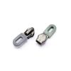 No personalizado. 5 Hebilla de Cremallera de Nylon Moldeada por Inyección Cabezal de Cremallera de Cuero Cremallera de PVC Plástico Duro de Colores Accesorios para Ropa Chaqueta