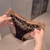 Panty de Malla de Terciopelo con Estampado de Leopardo de una Sola Pieza, Femenino y Atractivo, Encaje sin Costuras, Negro Transparente, de Tiro Bajo