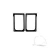 Adequado para Nissan GTR R35 moldura da fechadura da porta preto piano preto brilhante decoração de modificação de interior de carro