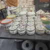 Pote de Esmalte com Tampa, Pote de Óleo, Pote de Açúcar, Bule para Café, Resistente a Altas Temperaturas, Sem Camadas, Pote para Temperos, Pote de Chá Doméstico