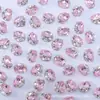 Base sin costuras sin fondo 6*8 Huevo de Paloma Rosa Rosa Apilado Diamante Transparente Iluminador DIY Uñas de Lujo Ligero Bola de Diamante
