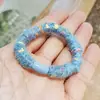 Diadema de felpa pequeña y colorida para el cabello, diadema de otoño e invierno, anillo de toalla elástico Mori de alta calidad, accesorios para el cabello de cola de caballo