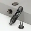 Conector Elástico Dois em Um Sem Furos Laminado Invisível Armário Guarda-Roupa Fivela de Pressão Móveis Deslizante de Tensão Oculta