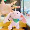 Nuevo Colgante de Bolso de Conejo de Peluche con Orejas Grandes, Llavero Pequeño de Peluche Lindo
