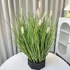 Simulação Reed Artificial Reed Grass Atacado Planta Falsa Shopping Decoração para Casa Cebola Dog Tail Grass Simulação Planta Verde