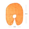 Capa Xale para Cortar Cabelo Infantil Pano para Cortar Cabelo de Bebê Pano para Cortar Cabelo em Casa Roupão para Cortar Cabelo Cabelo Antiaderente