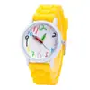 Reloj Digital de Lápiz Colorido de Dibujos Animados Transfronterizo Reloj para Estudiante Reloj Femenino Lindo Color Gelatina Correa de Silicona Reloj de Cuarzo