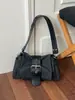 Bolso de axila de alta gama, único, moderno, estilo motero para mujer, nuevo modelo 2026, versátil para ir al trabajo, bolso de hombro y cruzado