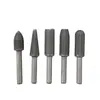 Juego de 5 Piezas de Fresas Rotatorias, Fresas de Forma Especial para Desbaste de Metal Blando, Eliminación de Rebabas, Expansión de Agujeros y Repujado, Fresas de Acero para Amoladora Eléctrica, Cabezales de Rectificado de Forma Especial