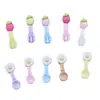 Mini tamaño pequeño Cuchara Tenedor Escena de Juego de Comida Accesorios de Resina Clip para el Cabello de Gel de Crema Funda para Teléfono Móvil Pegatina para Refrigerador Llavero