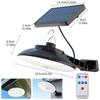 Luz Solar Dividida de Novo Modelo Transfronteiriça com Sensor de Corpo Humano para Iluminação de Jardim Residencial, Luminária Pendente Solar à Prova d'Água para Exterior