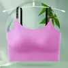 Sujetador Deportivo de Bloques de Color Estilo Hot Girl con Alta Elasticidad, Efecto de Reafirmación y Elevación, Sujetador de Fitness Invisible sin Costuras con Diseño de Espalda Grande en Forma de U