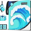 Álbum de Tarjetas Pequeño de 9 Ranuras Transfronterizo, Popular Álbum de Tarjetas de Pokémon Coreano, Portatarjetas de PU, Álbum de Almacenamiento de Tarjetas de Juego, Tarjetas Pequeñas