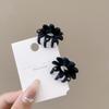 Exquisita Pasador Pequeño, Pinza para el Cabello de Crisantemo de Lujo Ligero, Estilo Femenino para Recoger el Cabello Suelto en la Parte Posterior de la Cabeza, Pinza de Alta Gama para Flequillo