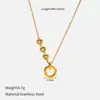 Collar Transfronterizo de Acero de Titanio en Forma de Corazón para Mujer, Cadena de Clavícula de Alta Gama, Collar Joyería de Cadena de Clavícula de Acero Inoxidable Europeo y Americano