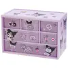 Caja de almacenamiento multicapa de nueve rejillas escritorio transparente tipo cajón dormitorio organizador de papelería caja estante de exhibición guka caja de almacenamiento