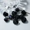 Cuentas de Vidrio Ovaladas de 14 mm Cuentas de Vidrio Rombos Asimétricos Material para Hacer Pulseras y Collares con Cuentas DIY