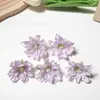 Flores Dália Simuladas de 8cm Acessórios de Cabelo DIY Presilhas de Cabelo Guirlanda de Flores Decoração de Casamento Arranjo de Parede de Flores Ambiente Flores Artificiais