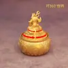 Dios de la Riqueza Zhao Gongming Adorno Giratorio para Atraer la Fortuna para Entrada del Hogar, Oficina, Decoración de Sala de Estar, Regalo para Promover la Riqueza